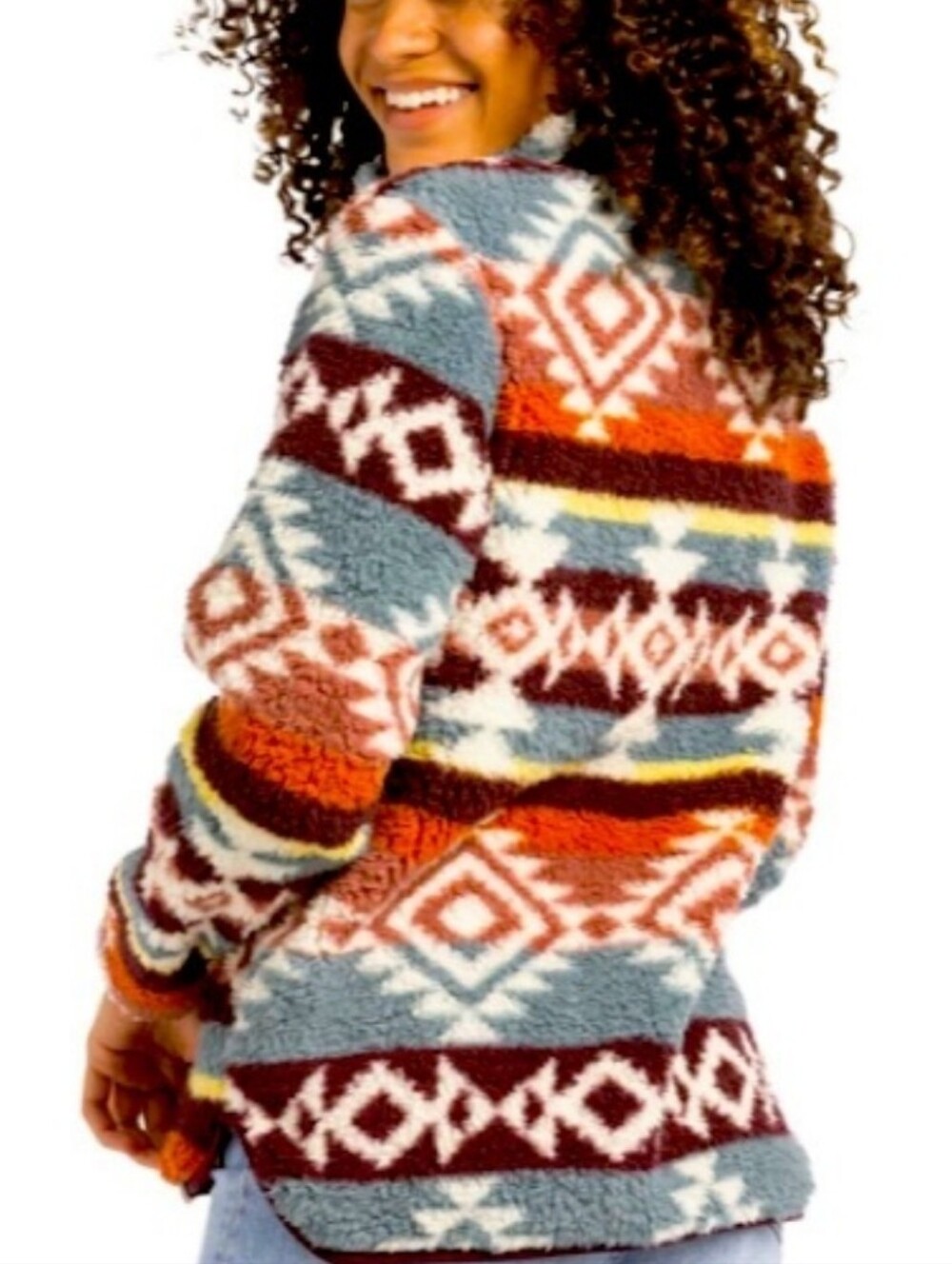LIV Outdoor Aztec Pattern Pullover - - Picture 3 of 11